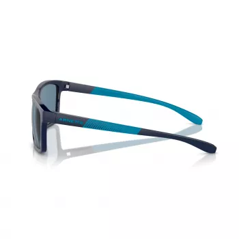ARNETTE AN4328U27622V miesten aurinkolasit mattamusta tummanharmaa hopea peilipinta 58 mm