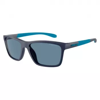 ARNETTE AN4328U27622V miesten aurinkolasit mattamusta tummanharmaa hopea peilipinta 58 mm