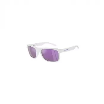 ARNETTE AN4341-27794V unisex-suorakaiteen muotoiset aurinkolasit, mattamusta kehys, tummanharmaat linssit, 56/18/140 mm