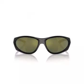 Arnette AN4342-29476R unisex-aurinkolasit, mattamusta kehys, tummanharmaat peilatut hopealinssit, 62 mm linssin leveys
