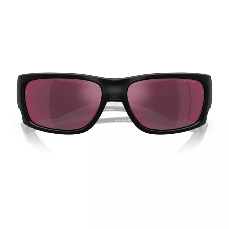 Arnette AN4345-29006Q miesten suorakaiteen muotoiset aurinkolasit mattamusta tummanharmaa 62 mm