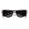 ARNETTE AN4345-296187 miesten suorakaiteen muotoiset aurinkolasit mattamusta harmaa 62 mm