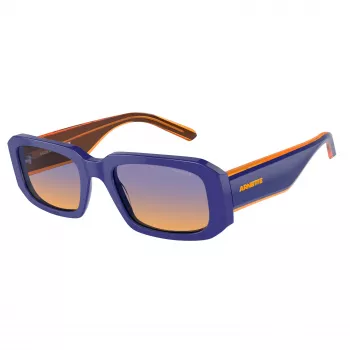 ARNETTE miesten aurinkolasit AN4318-12392H mattamusta suorakaiteen muotoinen 53 mm