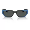 ARNETTE miesten aurinkolasit AN4350-297587 mattamusta tummanharmaa 55 mm