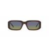 ARNETTE unisex-aurinkolasit AN431812382W5, mattamusta, tummanharmaa, peilattu hopea 53 mm