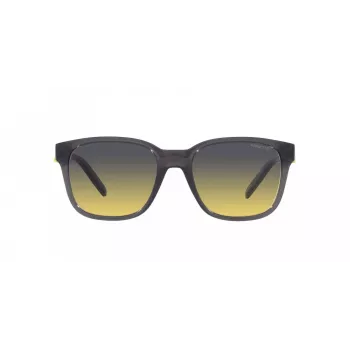 ARNETTE unisex-aurinkolasit AN432027862Q5 - suorakaiteen muotoinen mattamusta propionaattikehys polarisoiduilla tummanharmaille polykarbonaattilinsseillä - 55/19/145 mm