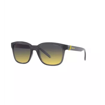 ARNETTE unisex-aurinkolasit AN432027862Q5 - suorakaiteen muotoinen mattamusta propionaattikehys polarisoiduilla tummanharmaille polykarbonaattilinsseillä - 55/19/145 mm