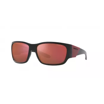 ARNETTE unisex-aurinkolasit AN432428056Q6 - suorakaiteen muotoinen propionaattikehys, polykarbonaattilinssit, UV400-suoja, 60/17/125 mm