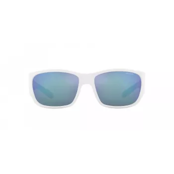 ARNETTE unisex-aurinkolasit AN43242863Y76 - mattamusta kehys, tummanharmaat peilatut hopealinssit, 61 mm