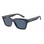 ARNETTE unisex-aurinkolasit AN4334-122180 mattamusta kehys harmaat peilatut hopealinssit 53 mm