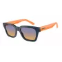ARNETTE unisex-aurinkolasit AN4334-12422H mattamusta suorakaiteen muotoinen polarisoitu 53 mm