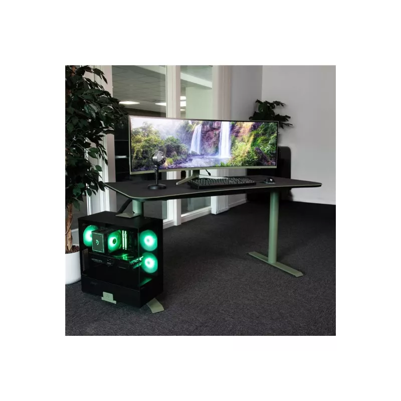Arozzi Arena Medium ARENA-MEDIUM-FST pelipöytä, 140 × 75,5 cm, Forest Green
