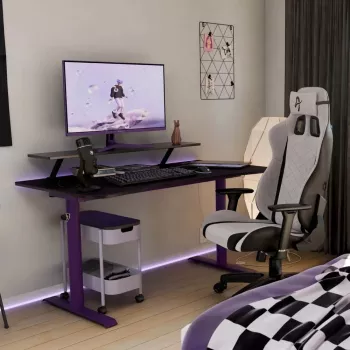 Arozzi Arena Medium pelipöytä – violetti