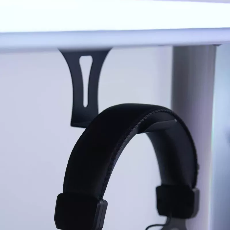 Arozzi kuuloketeline AZ-HEADSET-HANGER-BK ruuvattava, musta