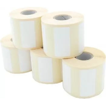 ARTDEV tarrarulla - termosuora 50 x 25 mm D83 mm ydin 25 750 tarraa/rulla
