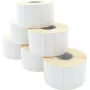 ARTDEV lämpösiirtotarra rulla 60x20mm, 110mm rullan halkaisija, 40mm ydin, 2600 tarraa/rulla, valkoinen, paperi, pysyvä liima