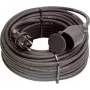 AS SCHWABE 60383 jatkojohto 10 m H05VV-F 3G1.5 Schuko musta