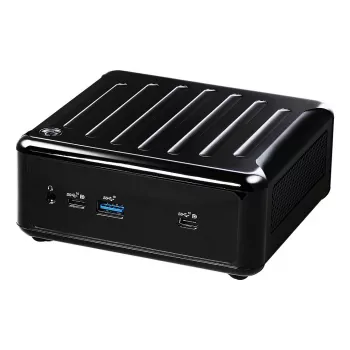 ASRock 4x4 BOX-4800U barebone-mini-PC, AMD Ryzen 7 4800U, 2x DDR4 SO-DIMM, 2x 2.5GbE, Wi-Fi 6, musta