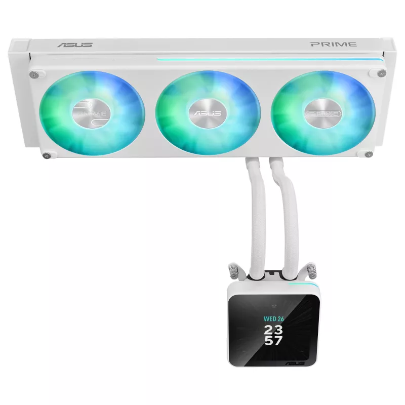 ASUS Prime SLC II 360 ARGB LCD White Edition AIO -nestecpu-jäähdytin