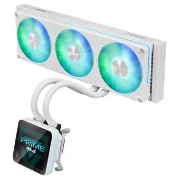 ASUS Prime SLC II 360 ARGB LCD White Edition AIO -nestecpu-jäähdytin