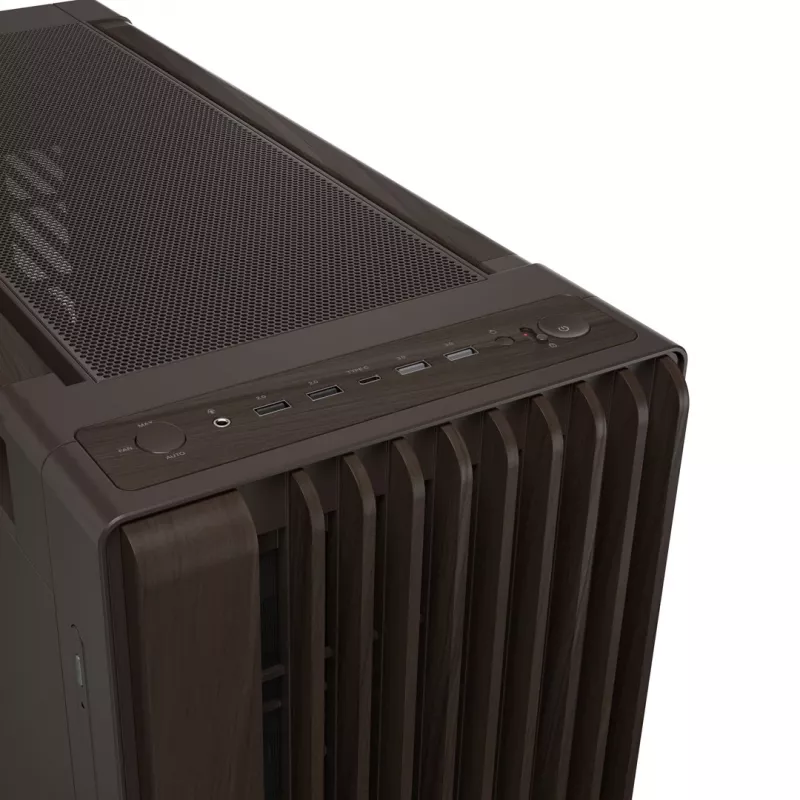 ASUS ProArt PA602 Wood Edition Retro Brown - metallikotelo Midi-Tower