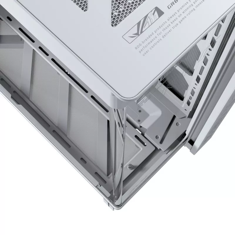 ASUS ROG CRONOX GR801 CURVE TG ARGB WHITE -miditornikotelo