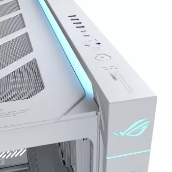 ASUS ROG CRONOX GR801 CURVE TG ARGB WHITE -miditornikotelo