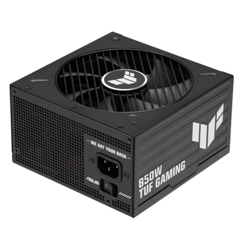 ASUS TUF Gaming 850W Platinum virtalähde - ATX, täysin modulaarinen, 80+ Platinum, musta
