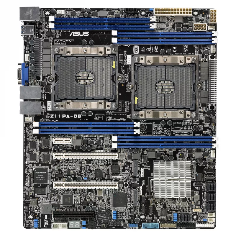 ASUS Z11PA-D8 palvelinemo - Dual Socket P LGA 3647, Intel C621, SSI CEB, IPMI