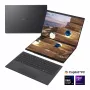 ASUS Zenbook Duo UX8407AA-SN066W 14 tuuman OLED-kosketusnäyttö 3K 144Hz kannettava, Intel Core Ultra 9 388H, 32GB LPDDR5X, 2TB SSD, Intel Arc Graphics, Windows 11 Home, Moher Gray