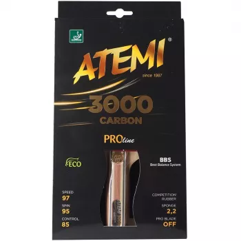Atemi 3000 Pro anatomian mukainen pöytätennismaila
