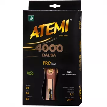 Atemi 4000 Balsa konkave pöytätennismaila