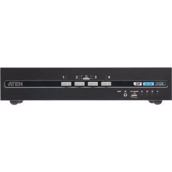 ATEN 4-porttinen Secure KVM -kytkin Dual DisplayPortilla, CAC-tuella, NIAP PP v4.0 -sertifioitu (CS1144DP4C)