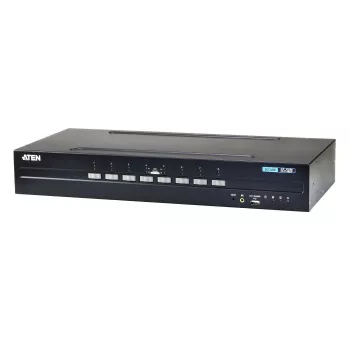 ATEN CS1148DP 8-porttinen USB Dual DisplayPort KVM-kytkin – 4K, ääni ja USB-keskitin