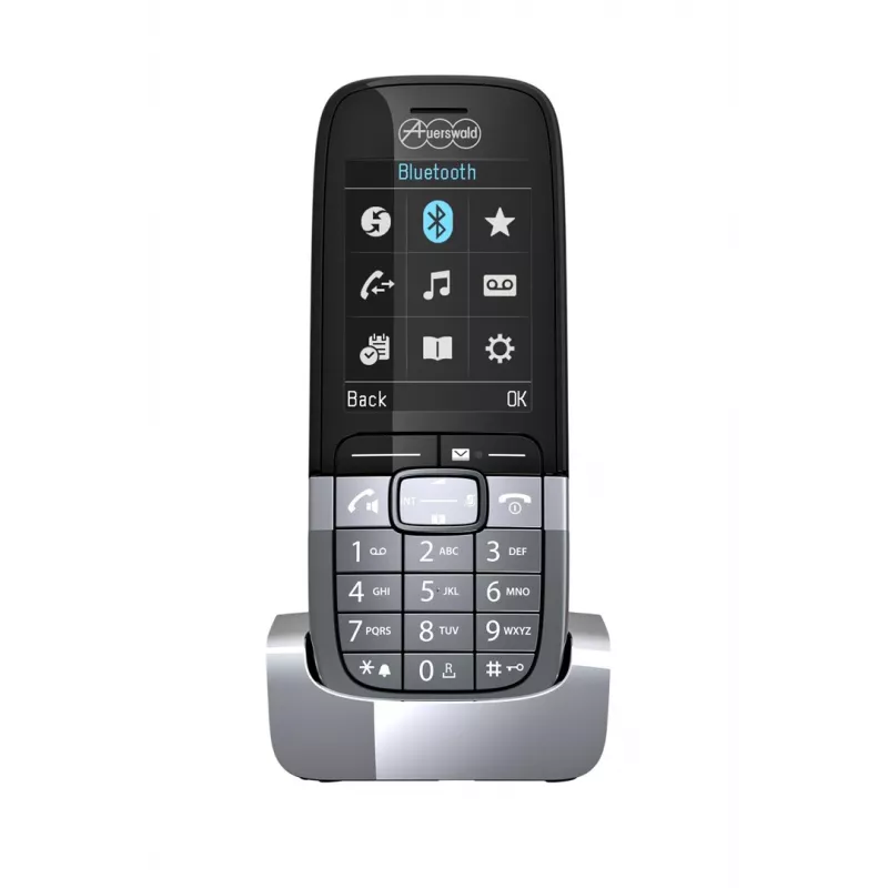 Auerswald COMfortel M-725 DECT IP-tukiasema, titaaninharmaa (90246)