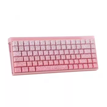 AULA HERO84 HE Pink Gradient Contour Dragon King RGB Gasket -mekaaninen näppäimistö