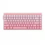 AULA HERO84 HE Pink Gradient Contour Dragon King RGB Gasket -mekaaninen näppäimistö