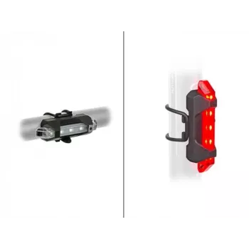 Author A-Stake Mini USB ladattava pyöränvalosarja