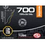 Author Tube AT-CROSS-700C Wide FV48 700x35/50C (musta) - 48 mm Presta-venttiili butyylisisäkumi