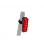 Author XYRIUS Brake USB-takavalo 400 lm, musta punaisella linssillä