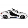 Auto R/C BMW i8 Rastar 1:14 valkoinen automaattiovet