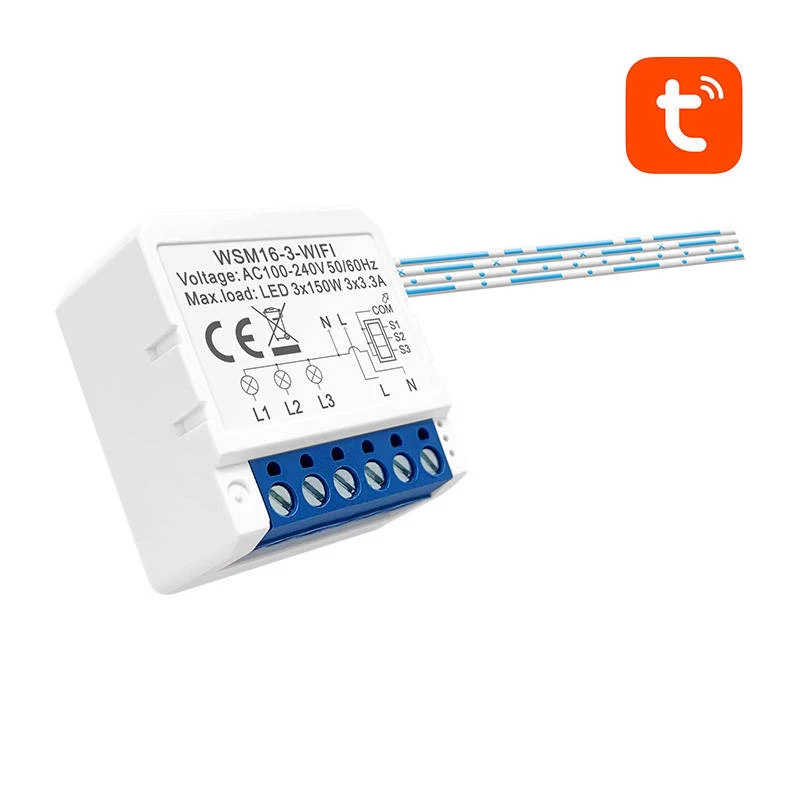 AVATTO WSM16-W3 älykytkinmoduuli WiFi Tuya