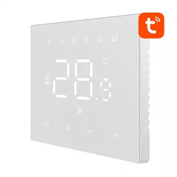 AVATTO WT410-16A-W älykäs WiFi-termostaatti sähköiselle lattialämmitykselle, 16A, valkoinen