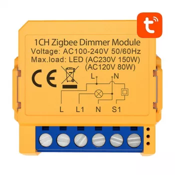 AVATTO ZDMS16-1 ZigBee-älypistorasia, TUYA-yhteensopiva