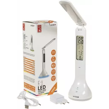Avide LED-työpöytävalaisin RGB kalenteri valkoinen 4W 250lm