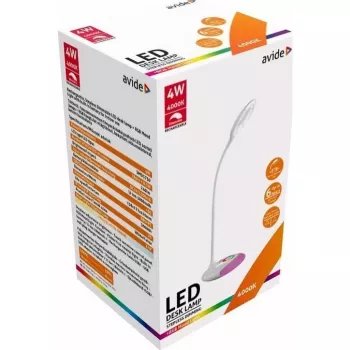 Avide LED-pöytävalaisin RGB valkoinen 4W 250lm