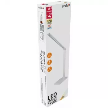 Avide LED-pöytävalaisin Tyler valkoinen 6W 250lm