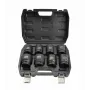 AWTOOLS Black Line 3/4 tuuman iskuruuvinväännin-hylsysarja, 8-osainen, 24-38mm, lyhyt, Cr-Mo