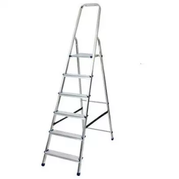 AWTOOLS alumiinitikkaat 6 askelmaa 150 kg