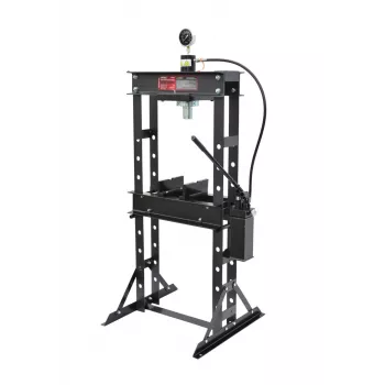 AWTOOLS AW hydraulinen puristin painemittarilla 30T kaksoismäntä